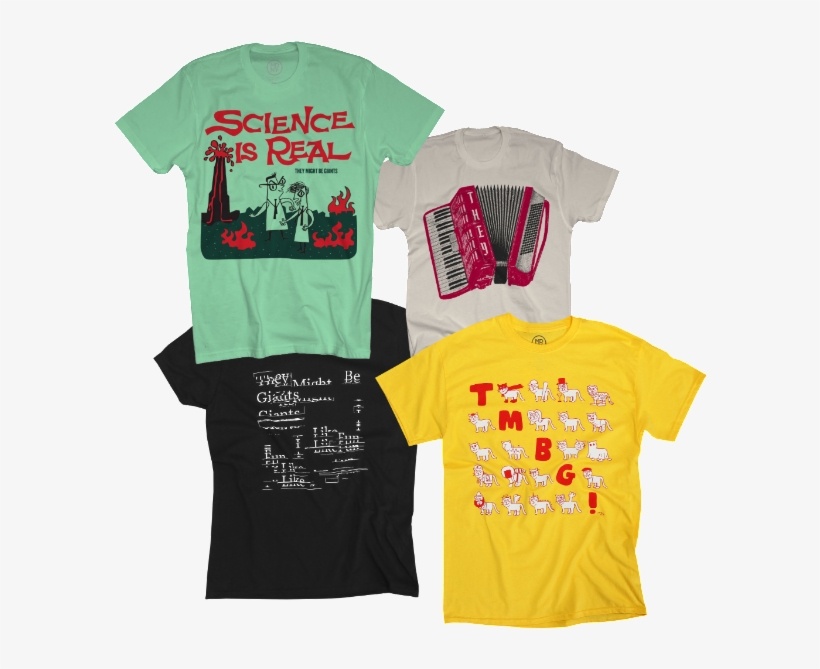 4 Shirts - They Might Be Giants No Shirt, transparent png