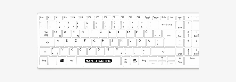 Shade Man Machine Logo Hygienic Waterproof Keyboards - Number, transparent png
