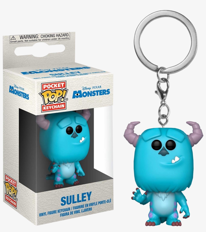 Monsters - Monsters Inc Pocket Pop Keychain, transparent png