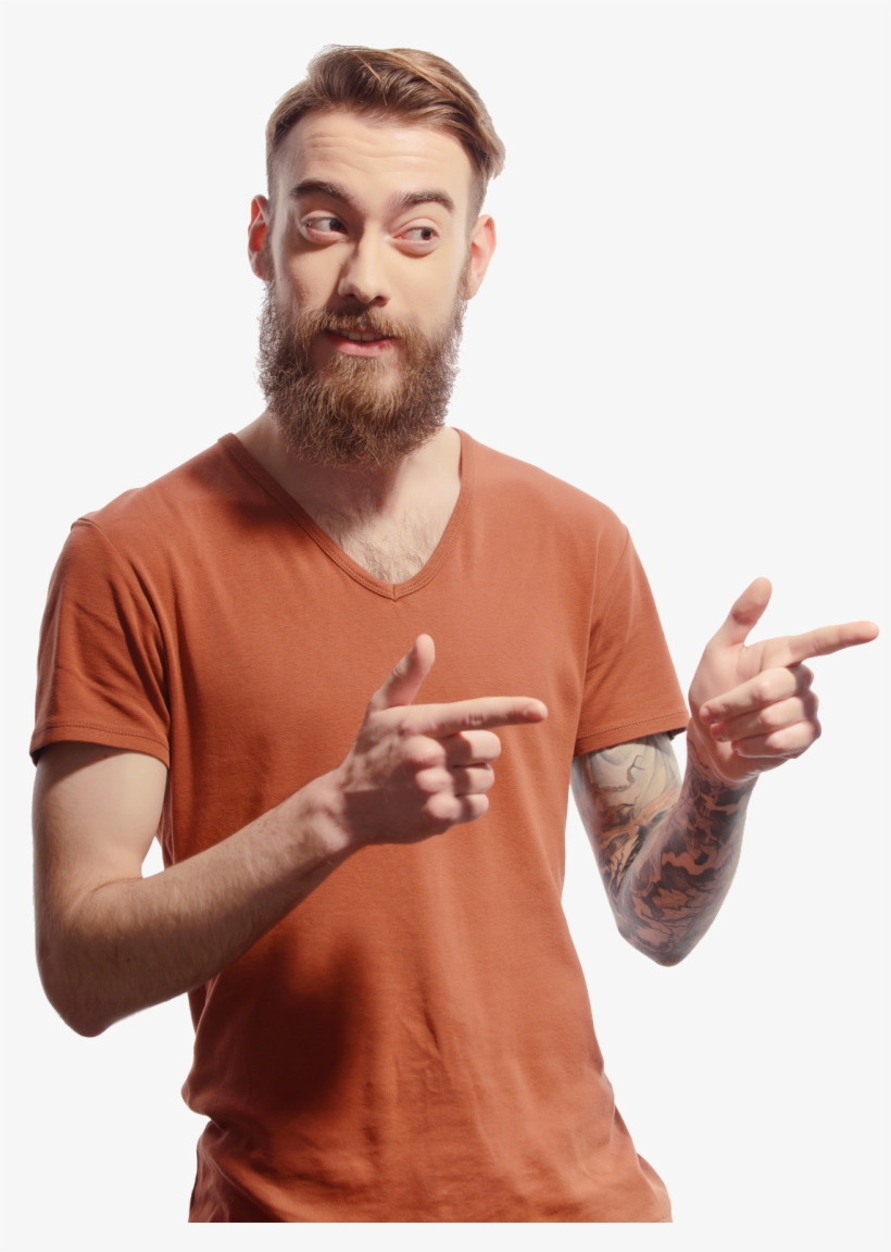 Do You Like Our Hairdresser Or Barber - Barbudo Png, transparent png