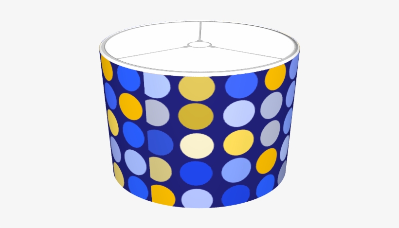 Blue & Gold Polkas - Polka Dot, transparent png