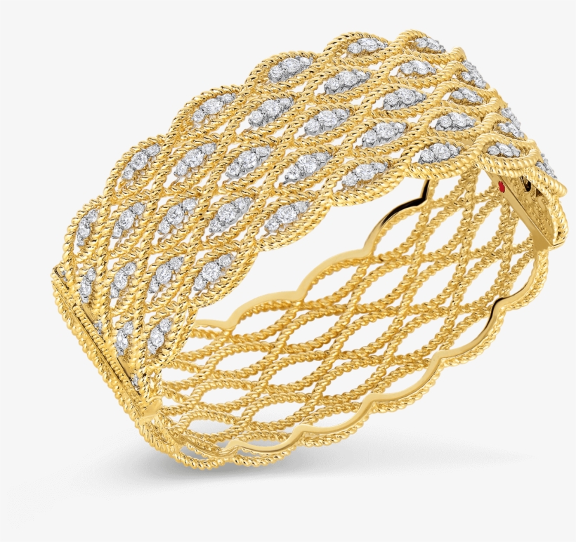 Roberto Coin Barocco 18k Yellow Gold And 18k - Roberto Coin, transparent png