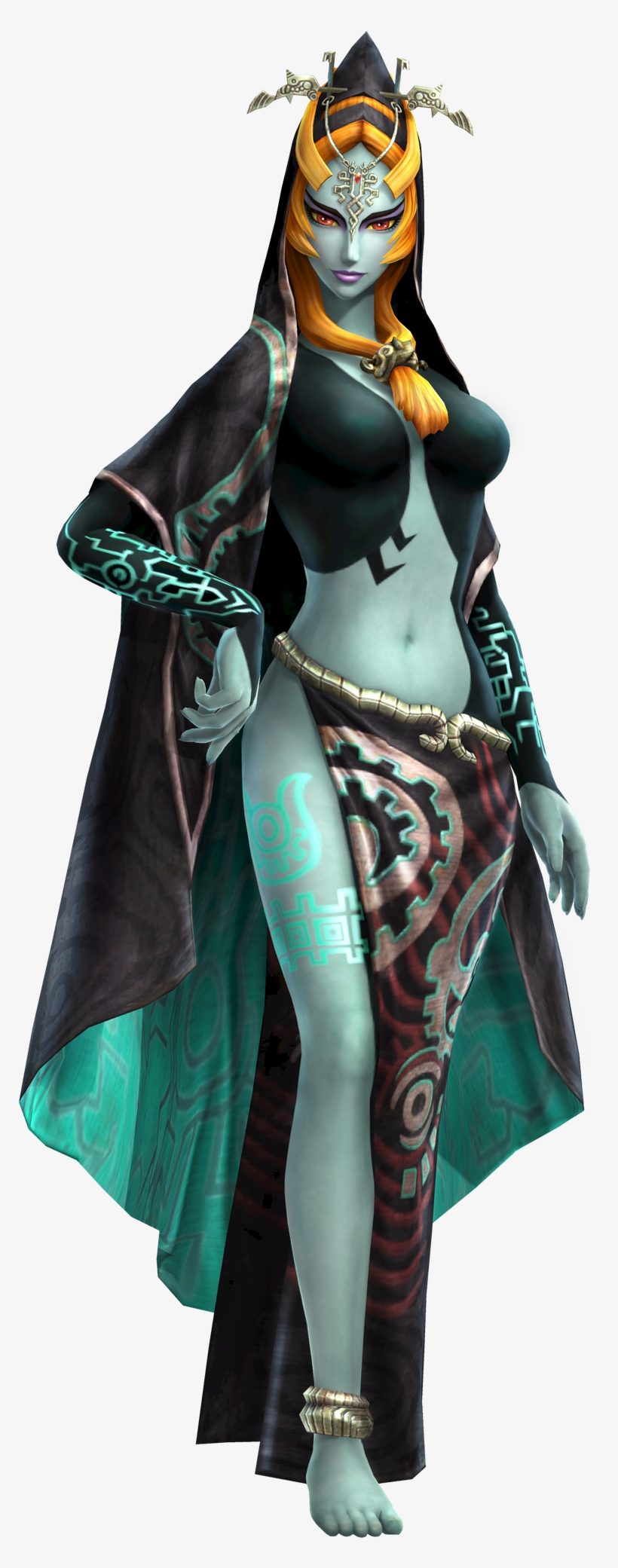 Twili Midna - Hw - Midna Hyrule Warriors Definitive Edition, transparent png