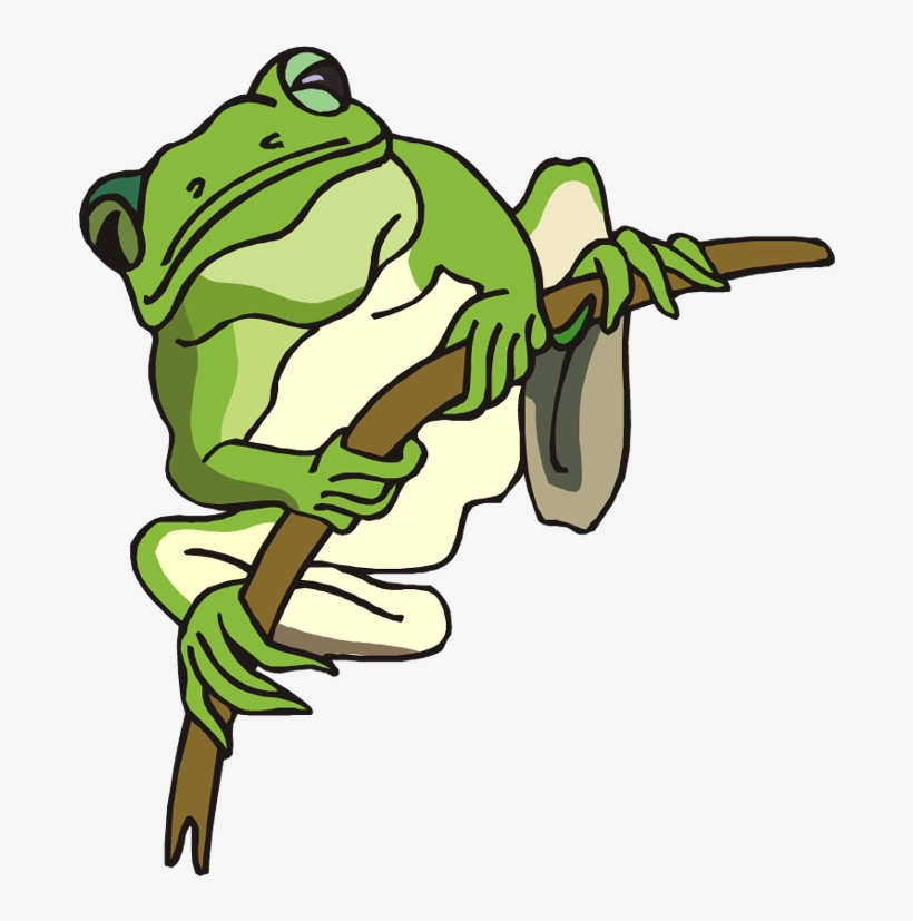 Free Frog Clipart - Frog Tile Coaster, transparent png