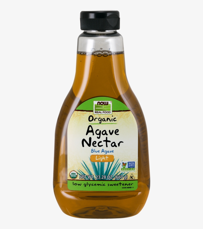 Agave Nectar, Light & Organic Now Foods Organic Agave Nectar Light
