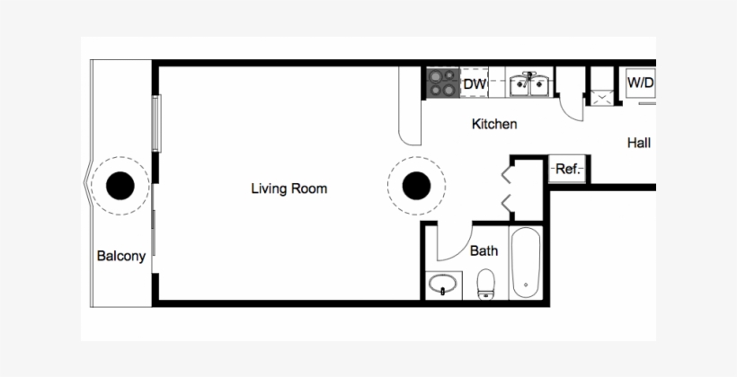 Floor Planslil Wayne - The Woodward Loft Apartments, transparent png