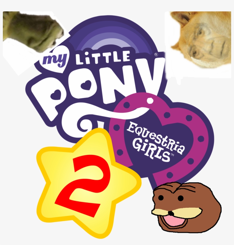 Chabelo, Doge, Equestria Girls, Fake, Kermit The Frog, - Equestria Girls My Little Pony Logotipo, transparent png
