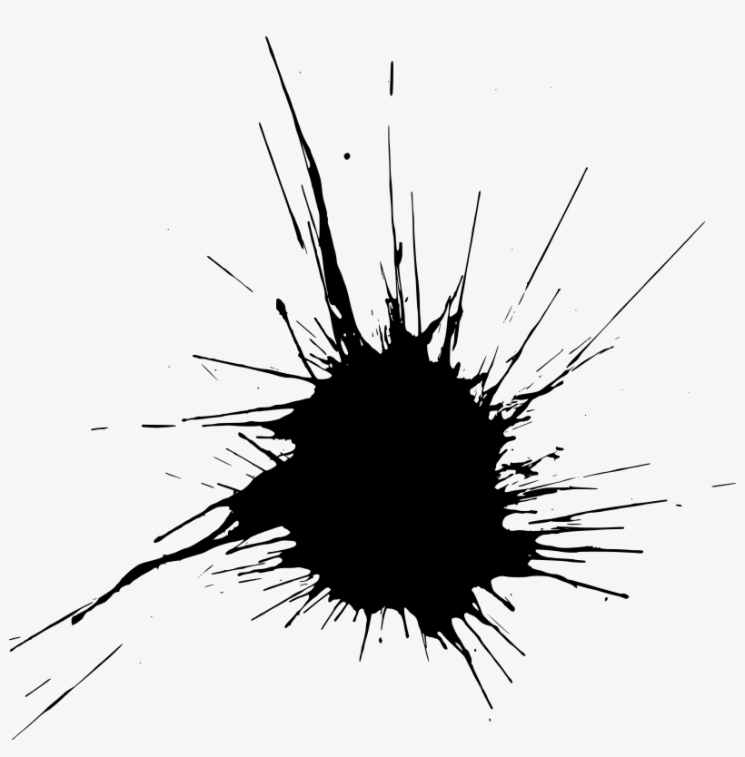 Ink Splash Png Download - Portable Network Graphics, transparent png