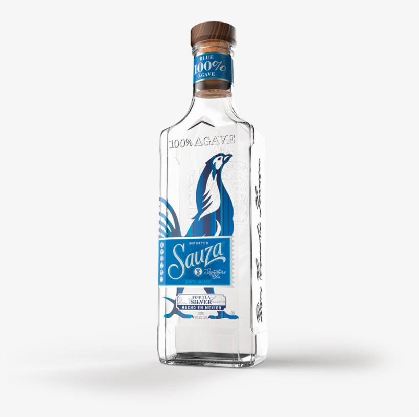 Sauza® Signature Blue Silver - Sauza Tequila Bottle, transparent png