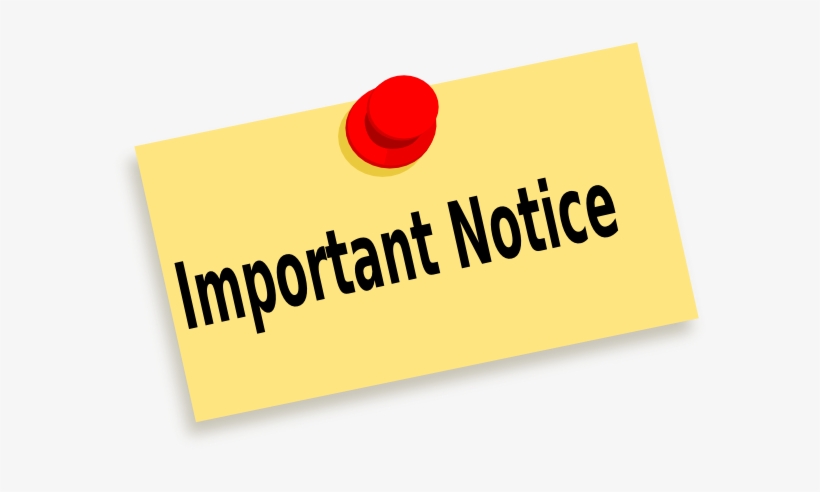 Png Free Attention Parents Of Students In Grades Non - Notices Clipart, transparent png