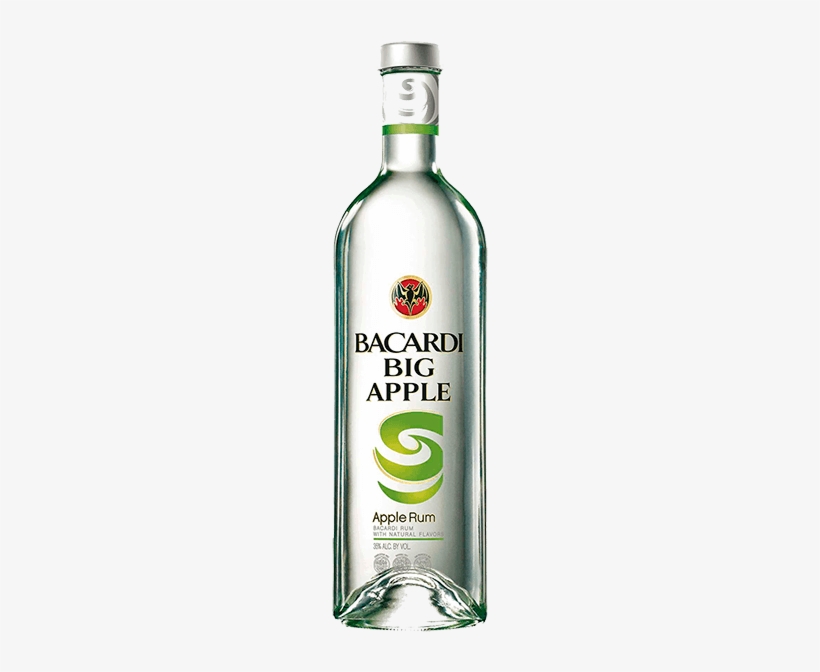 496 X 316 Png 53kb Rum Bacardi Big Apple 750ml - Bacardi Apple, transparent png