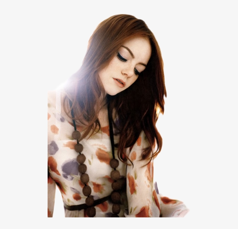 Emma Stone Png Pic - Emma Stone Photoshoot 2010, transparent png