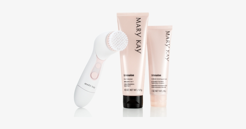 "still Cleansing By Hand There's A Lot You're Missing - Mary Kay Cleanser And Skinvigorate Brush, transparent png