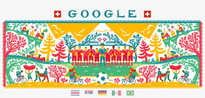 Google Doodle World Cup 2018 Day 4, transparent png