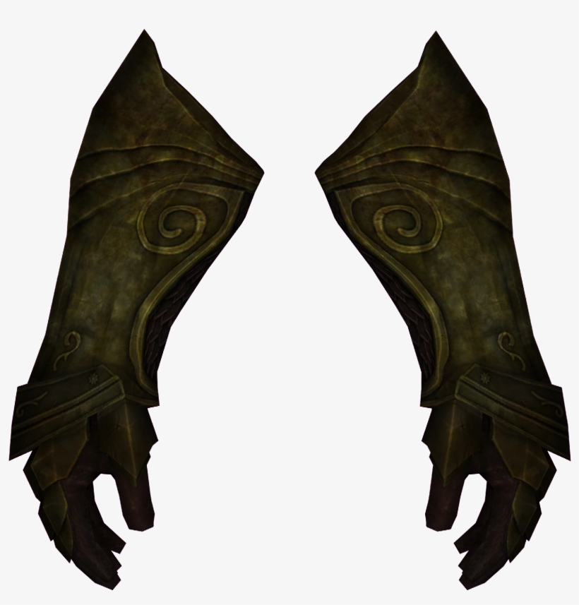 Elven Gauntlets, transparent png