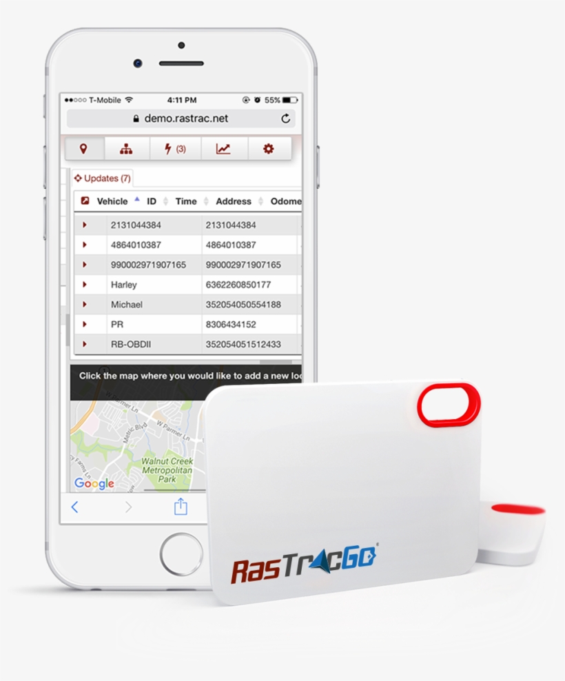 New Location Tracking Option With Rastracgo, transparent png