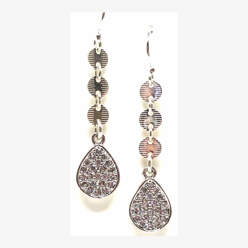 Crystal Teardrop Lariat Earring, transparent png