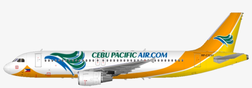 Cebu Pacific Plane Png, transparent png