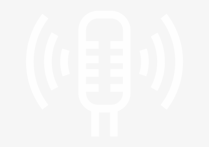Black Podcast Logo Only, transparent png