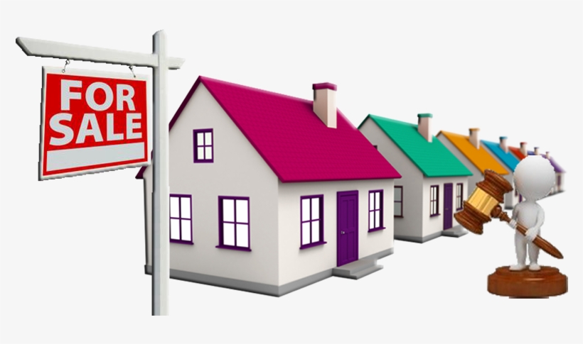 Auction Clipart House Sold, transparent png
