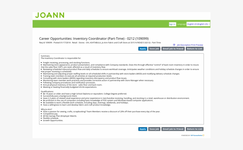 Inventory Coordinator - Jo-ann, transparent png