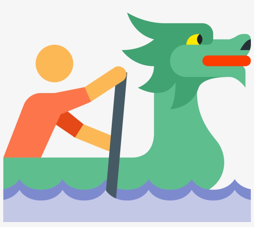 Dragon Boat Icon, transparent png
