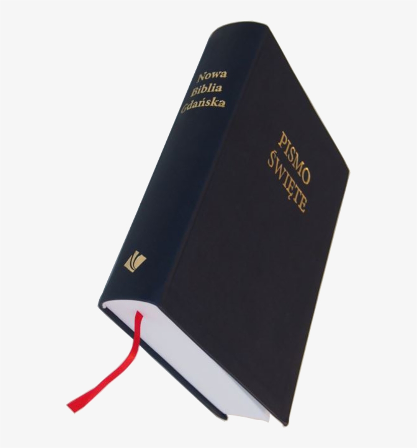 Biblia Gdańska Nbg Miękka Eko-skóra Granat, transparent png