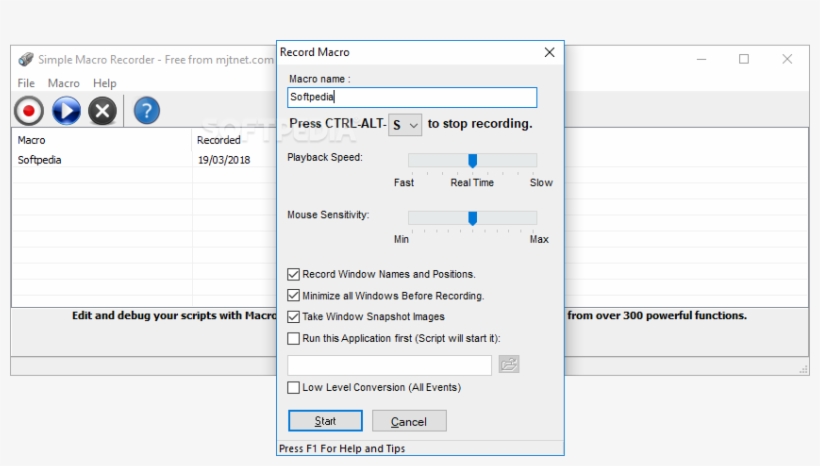 Simple Macro Recorder, transparent png