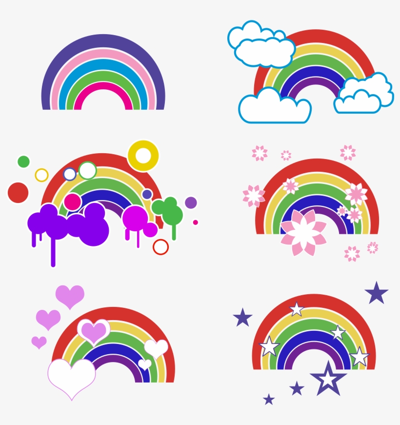 Real Rainbows, transparent png
