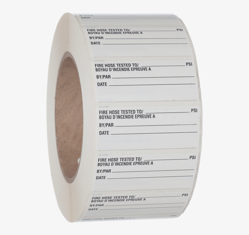Fire Hose Test Labels, transparent png