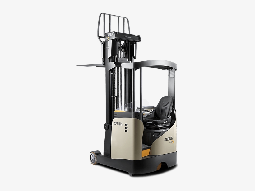 Crown's Esr 5200 Series Sit-down Reach Truck With Moving, transparent png