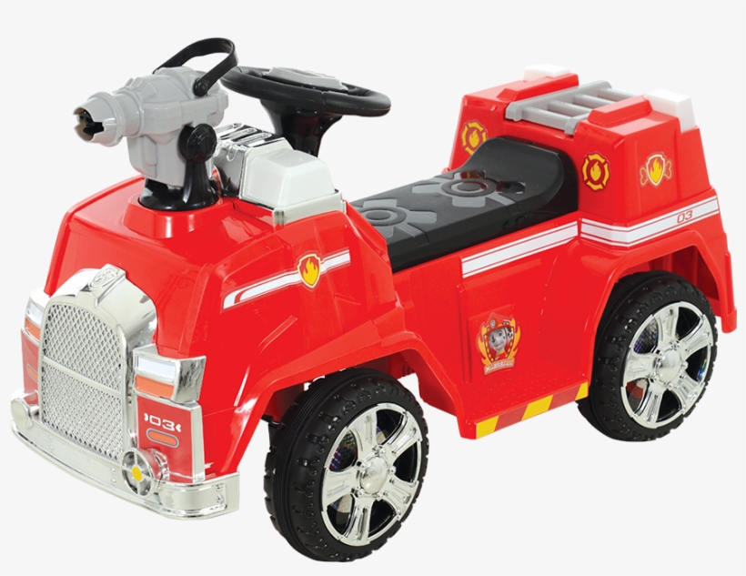 Marshall's 6v Bubble Blowin' Fire Truck, transparent png