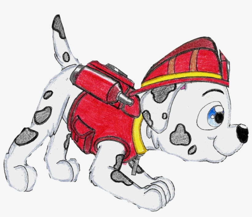 Marshall Paw Patrol Png, transparent png