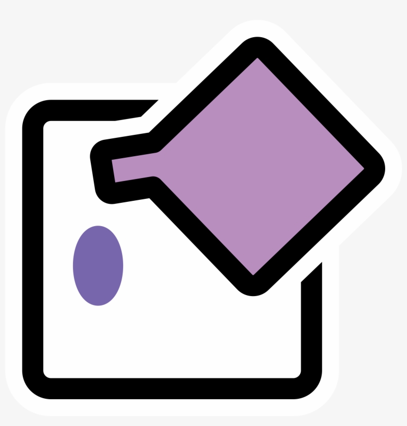 This Free Icons Png Design Of Primary Tool Flood Fill, transparent png
