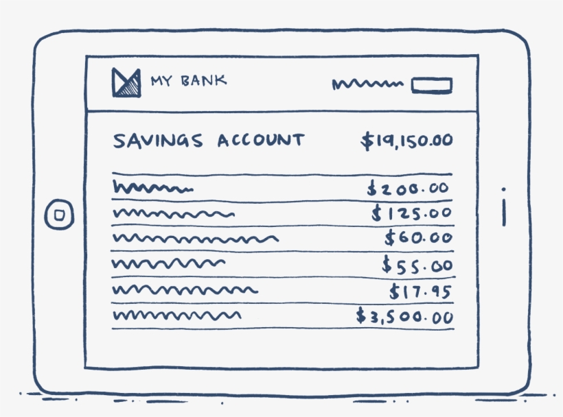 The Most Basic Banking Interface Simply Lists Transactions, transparent png