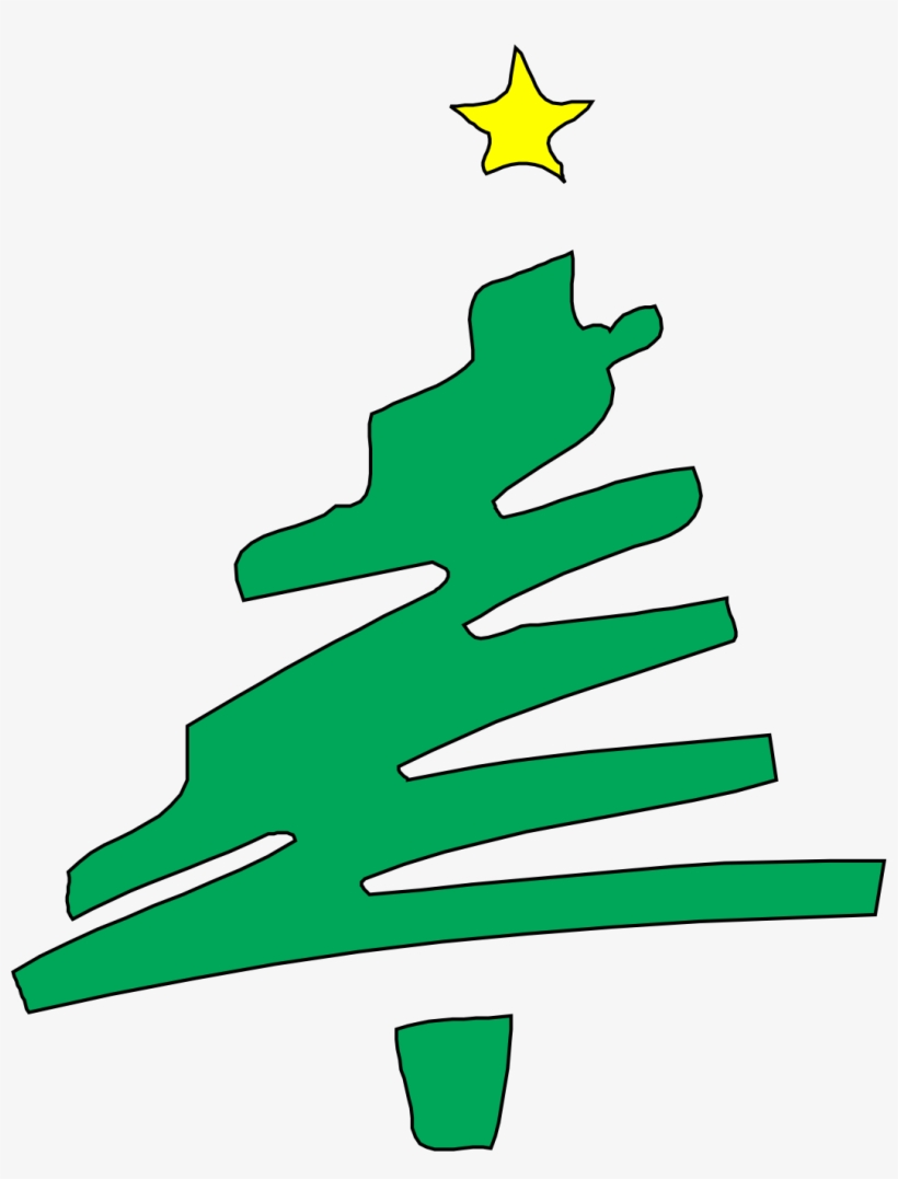 Christmastree Wishing You A Very Merry Christmas, transparent png