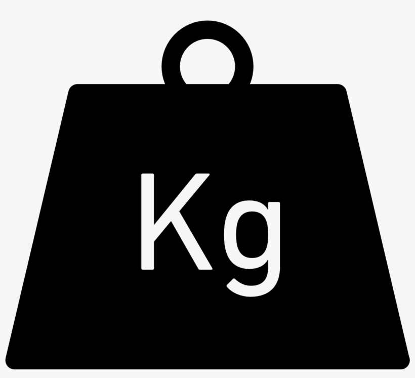 Weight Filled Icon, transparent png