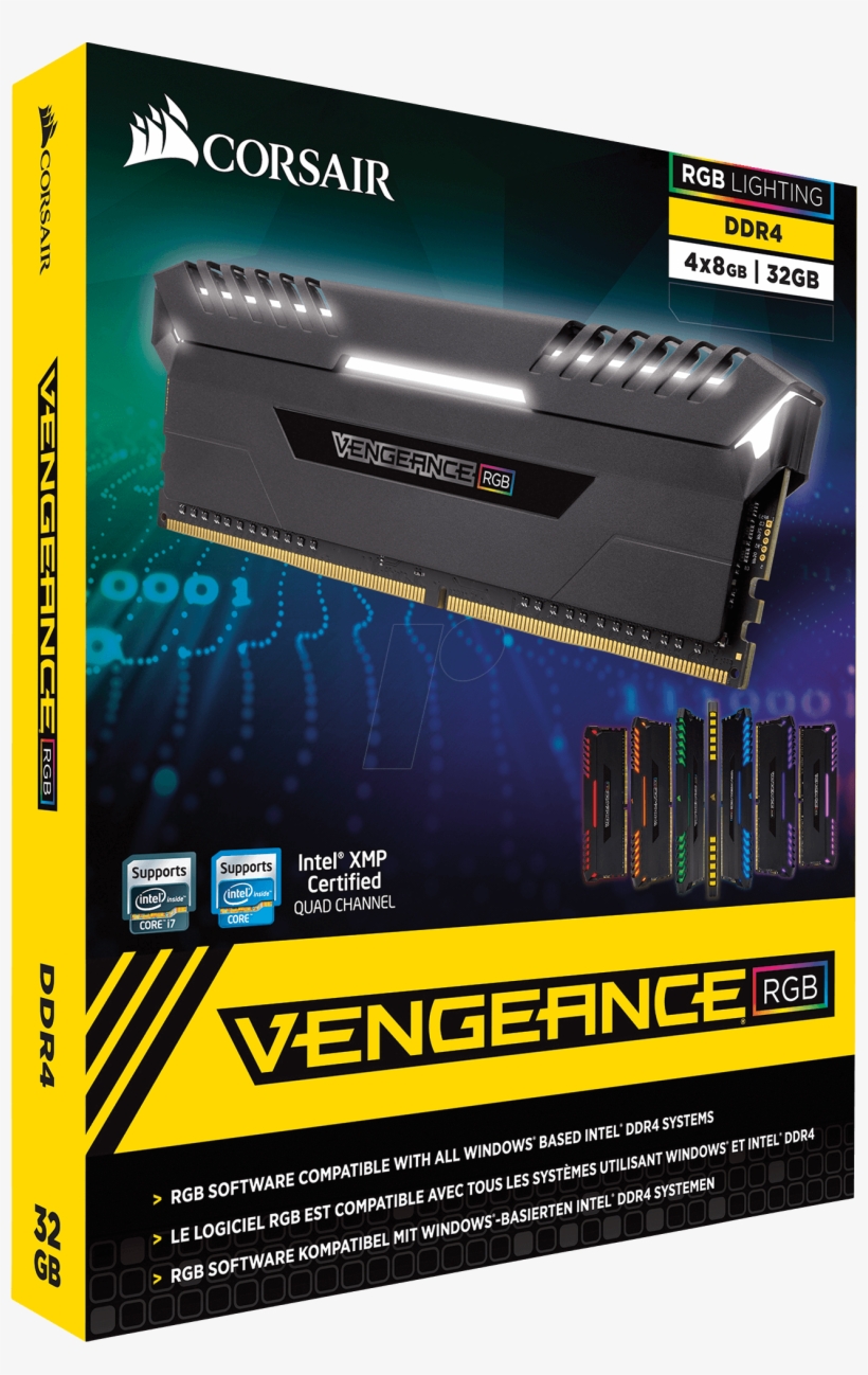 32gb Ddr4 3466 Cl16 Corsair 4-kit Corsair Cmr32gx4m4c3466c16, transparent png