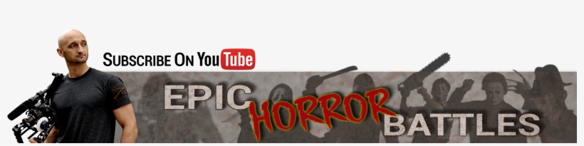 Banner Horror Youtube Promo2, transparent png