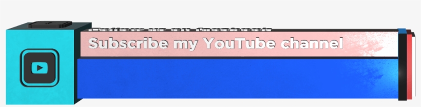Free Social Media Lower Third, Youtube, transparent png