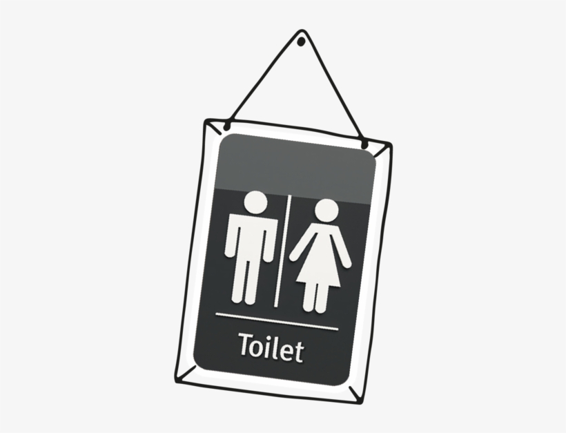 School Toilet Emptying A, transparent png
