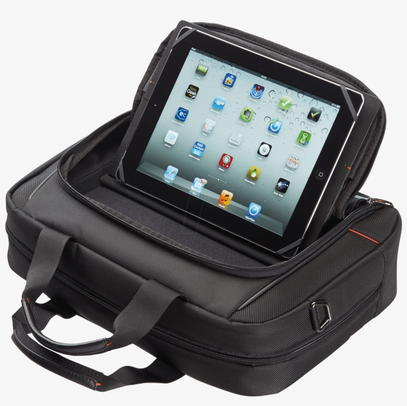 Briefcase Mit Tablet Workstation, transparent png
