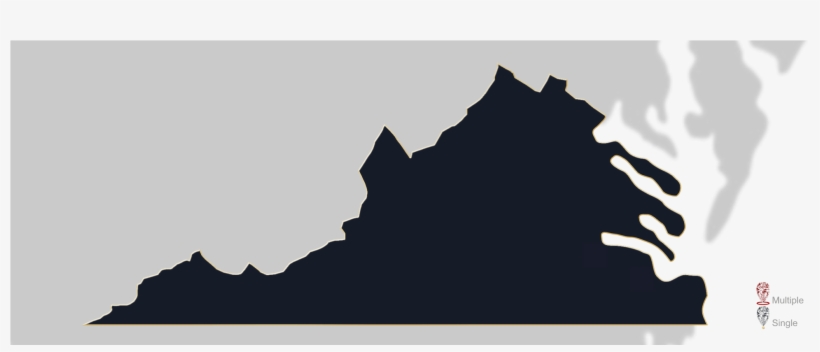 Map Showing Location Of Jewelry Appraisers In Virginia, transparent png