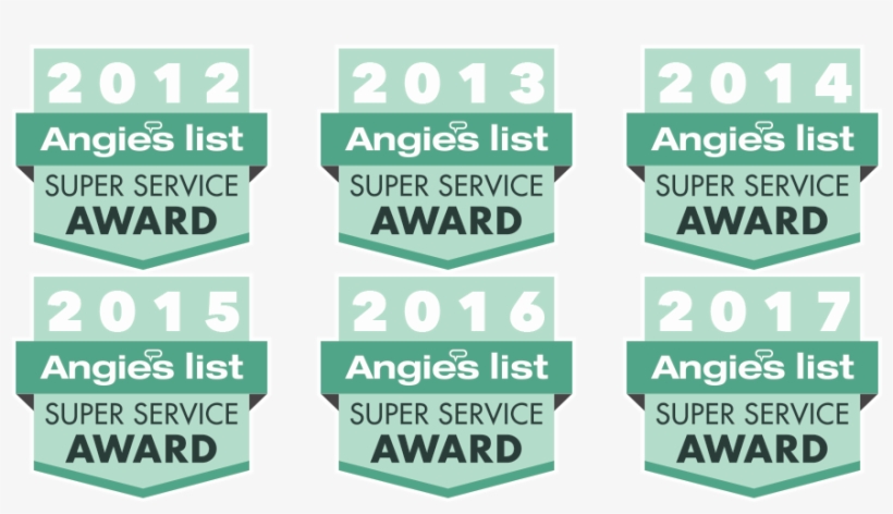Angie's List Ssa Award 6yrs In A Row, transparent png