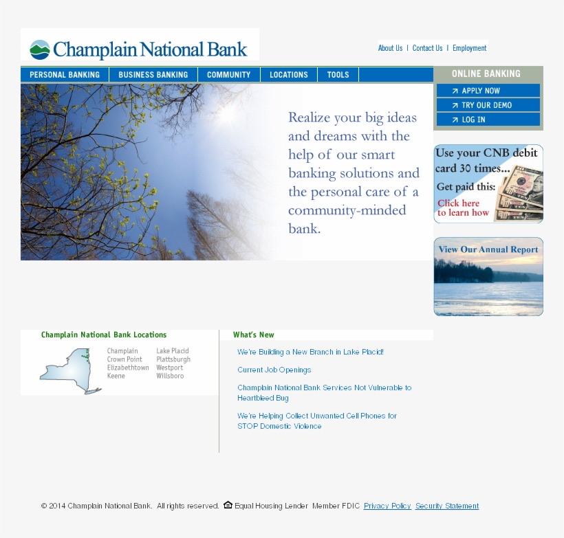 Champlain National Bank Competitors, Revenue And Employees, transparent png