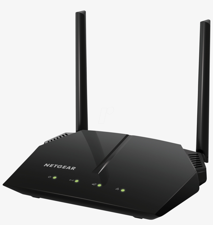 The Netgear R6120 Router With Gigabit Wifi, 4 100mbps, transparent png
