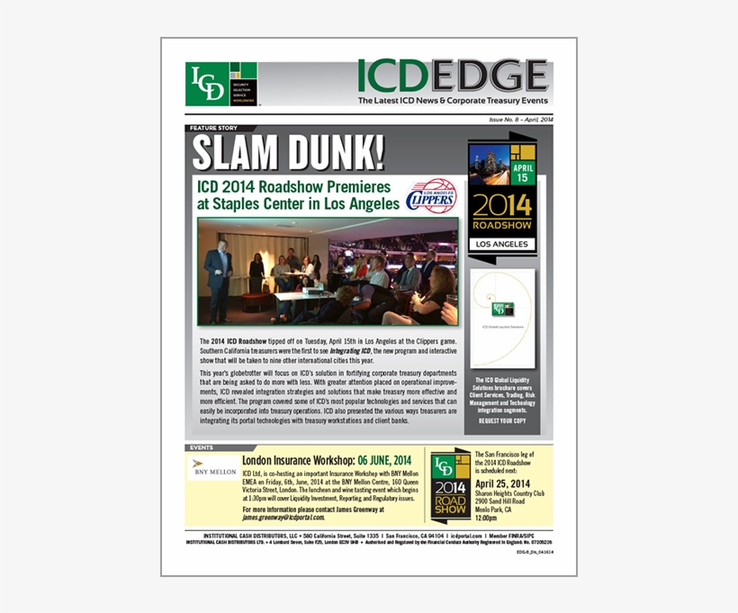 Icd 2014 Roadshow Premieres At Staples Center In Los, transparent png