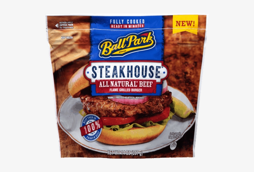 50 For Ball Park® Frozen Fully Cooked Patties, transparent png