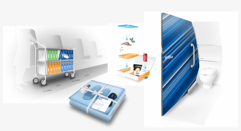 The Cabin Enhancements Also Included A Half Size Cart,, transparent png