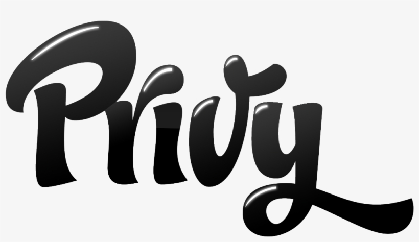Privy Logo Black 1035&, transparent png